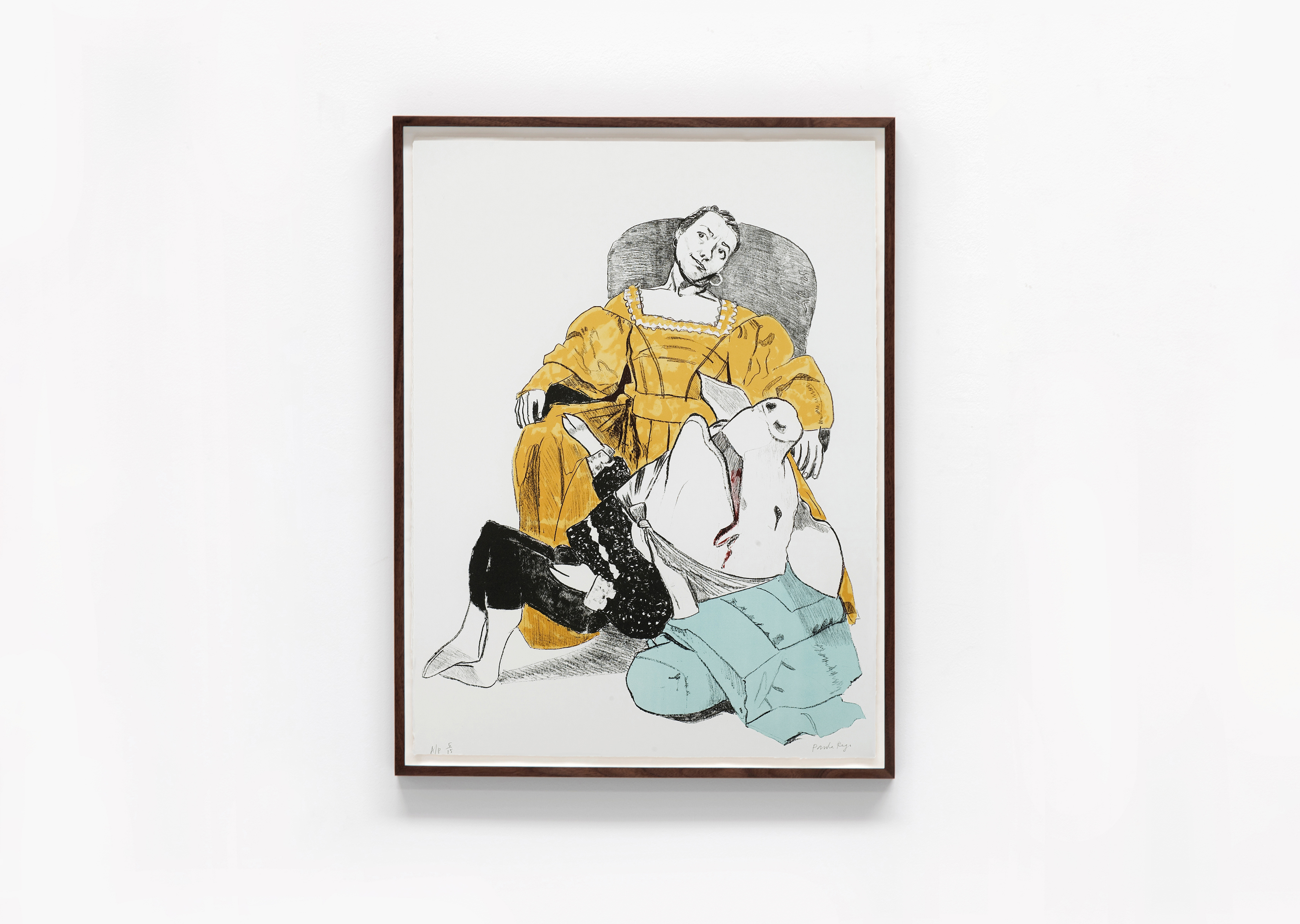 estampe Unhappy Courtship Paula Rego
